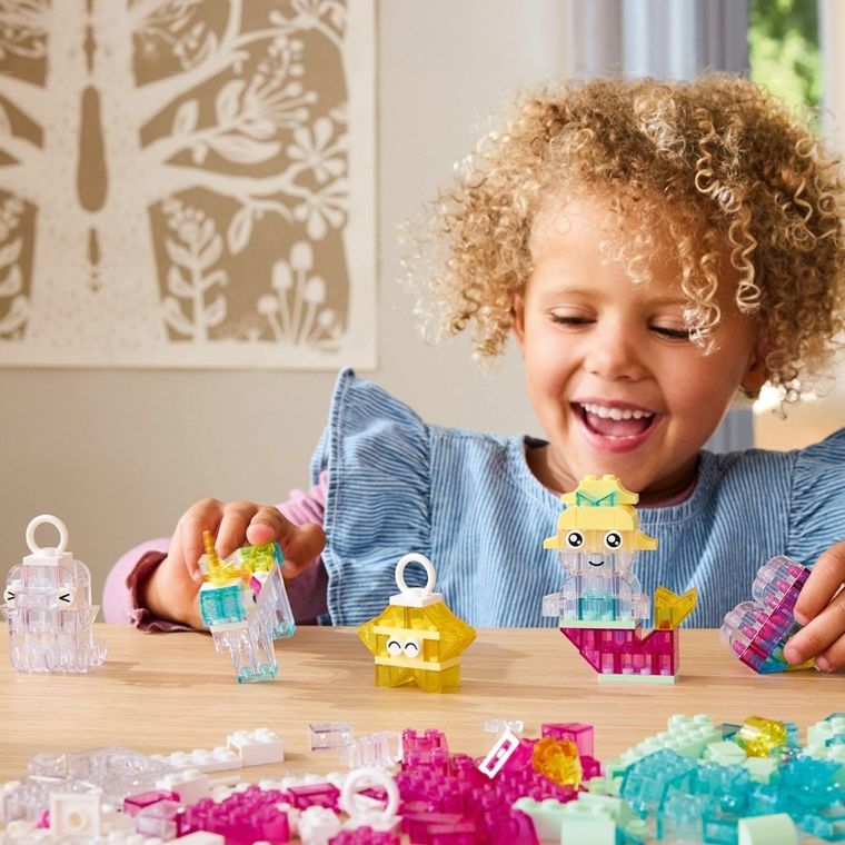 LEGO Classic, Cutie transparenta magica, 11040