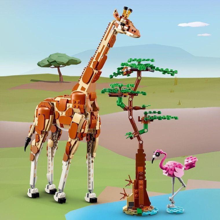 LEGO Creator, Animale salbatice din safari, 31150