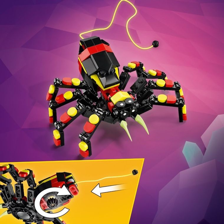 LEGO Creator, Animale salbatice: Paianjen surprinzator, 31159