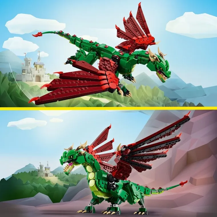 LEGO Creator, Dragon medieval, 31161