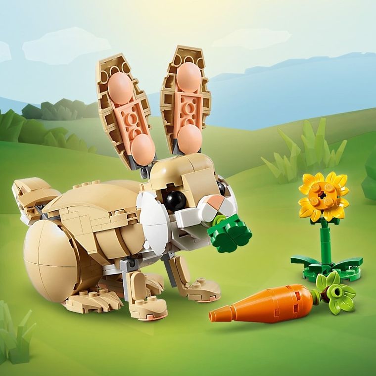 LEGO Creator, Iepuras dragalas, 31162
