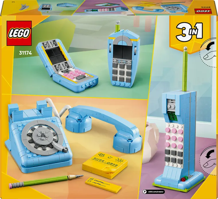 LEGO Creator, Telefon retro, 31174