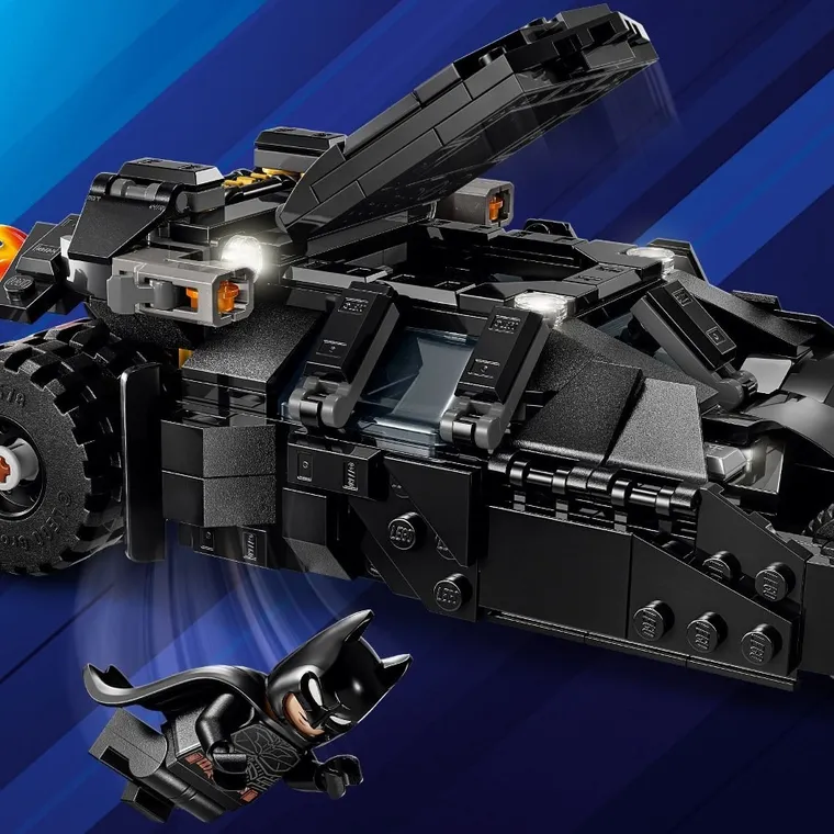 LEGO DC Batman, Batman Tumbler vs. Two-Face si Joker, 76303