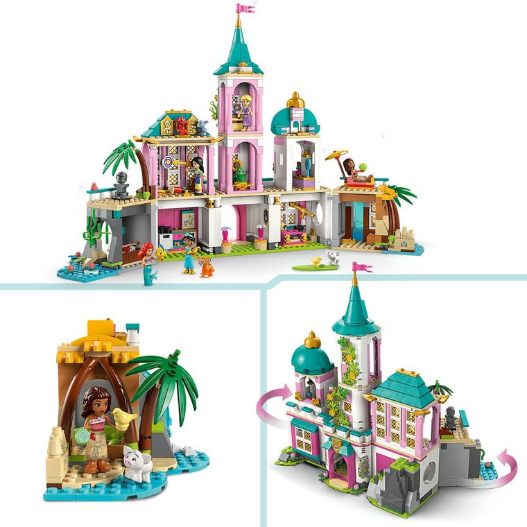 LEGO Disney Princess, Castel de printesa si animalute regale, 43267