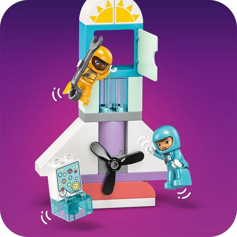 LEGO DUPLO, Aventura cu naveta spatiala 3 in 1, 10422