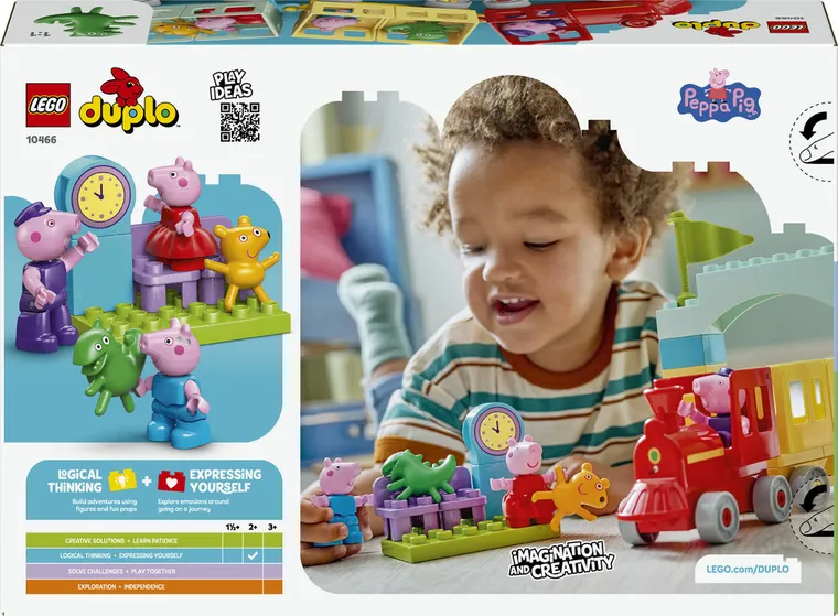LEGO DUPLO, Calatorie in tren cu Bunicul Purcelus, 10466