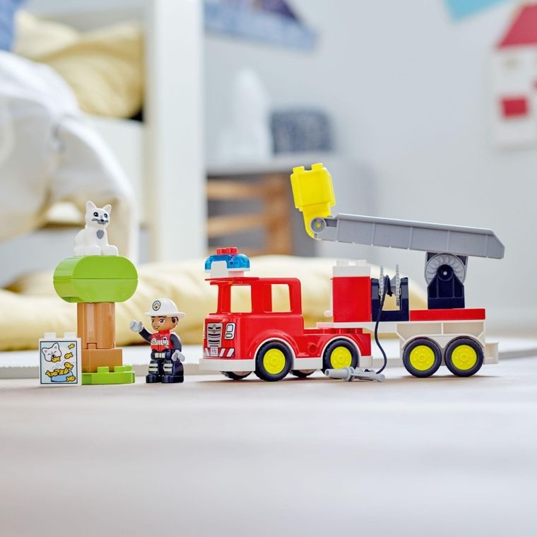 LEGO DUPLO, Camion de pompieri pentru salvare, 10969