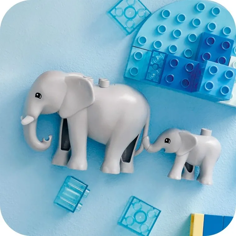 LEGO DUPLO, Familii de animale salbatice 3 in 1, 10446