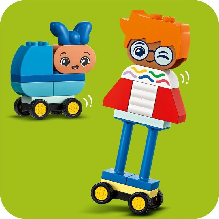 LEGO DUPLO, Oameni construibili cu emotii mari, 10423