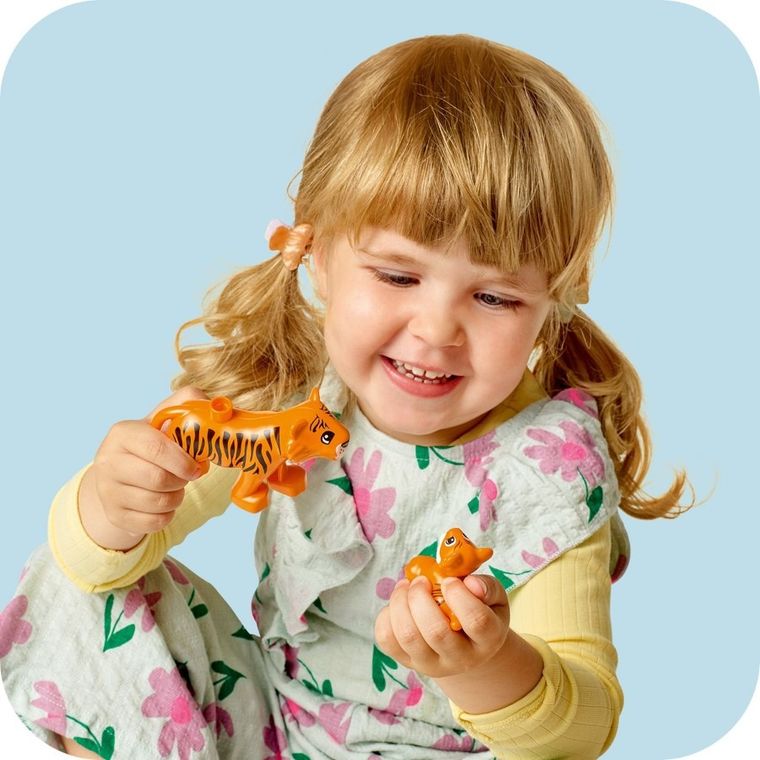 LEGO DUPLO, Placa de constructie verde, 10460