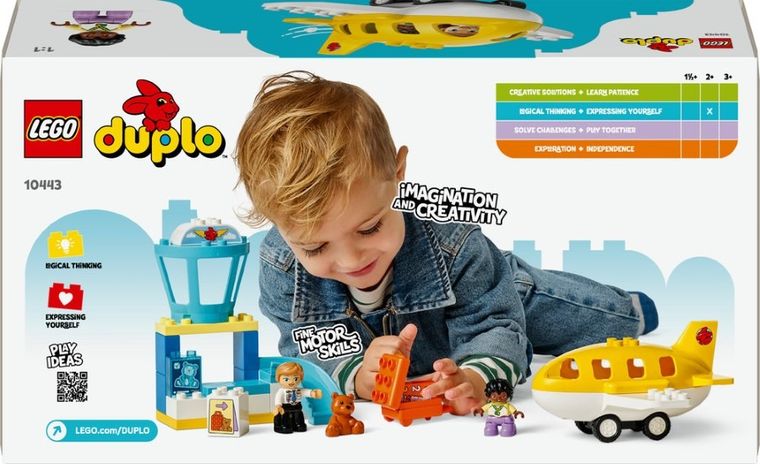 LEGO DUPLO Town, Prima oara la aeroport, 10443