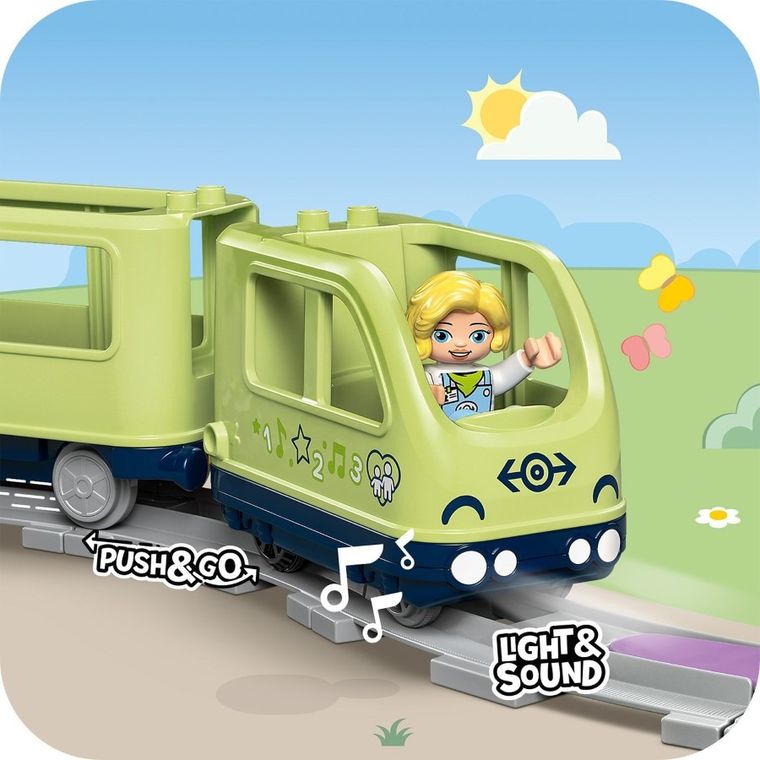 LEGO DUPLO, Tren de aventura interactiv, 10427