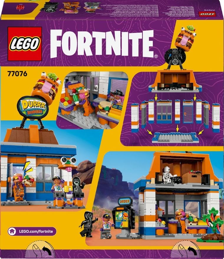 LEGO Fortnite, Restaurantul Durrr Burger, 77076
