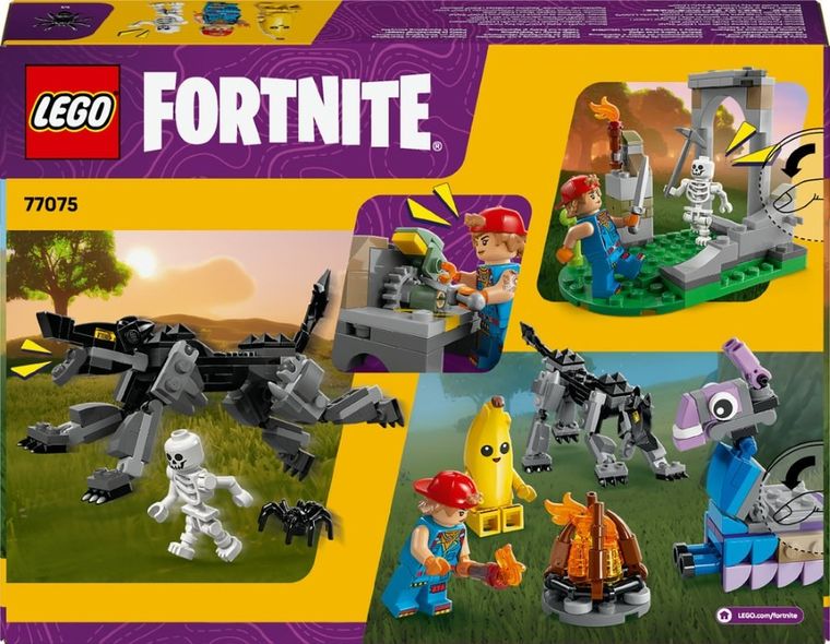 LEGO Fortnite, Tabara lui Peely si Sparkplug, 77075