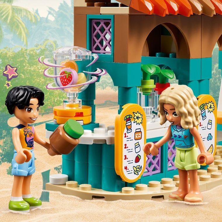 LEGO Friends, Chiosc de smoothie-uri pe plaja, 42625