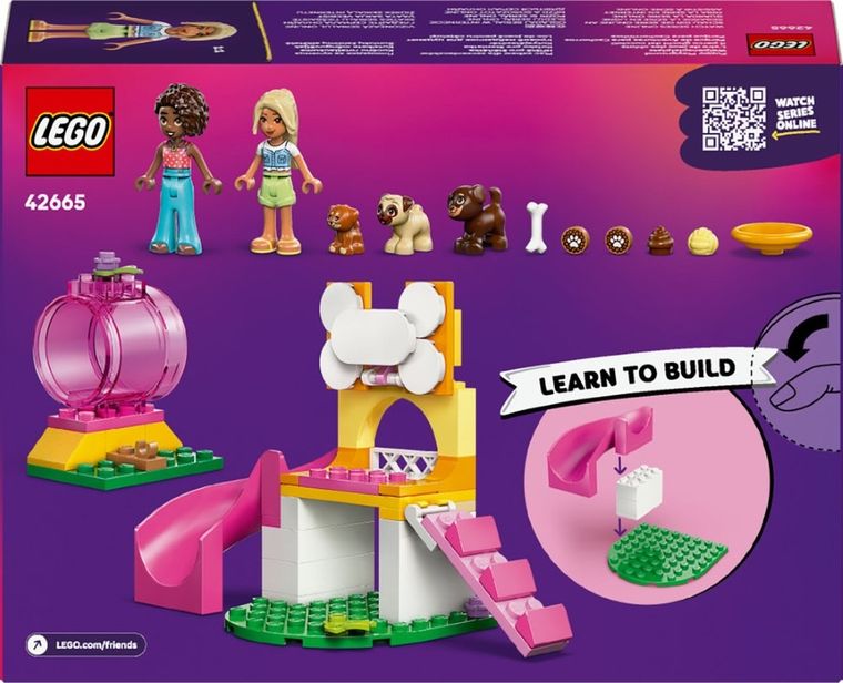LEGO Friends, Loc de joaca pentru catelusi, 42665