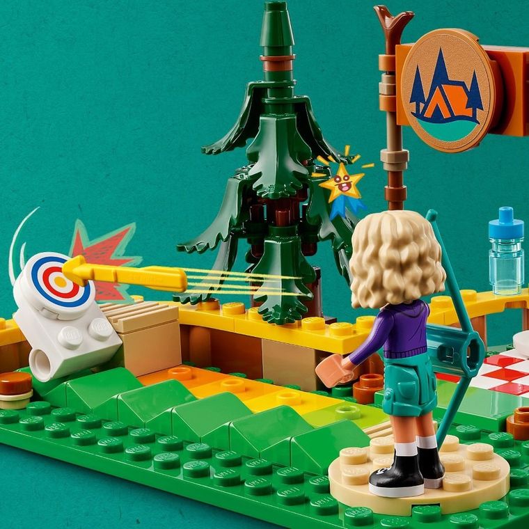 LEGO Friends, Poligonul de tir cu arcul din tabara de aventuri, 42622