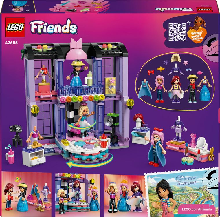 LEGO Friends, Show de moda in Orasul Heartlake, 42685