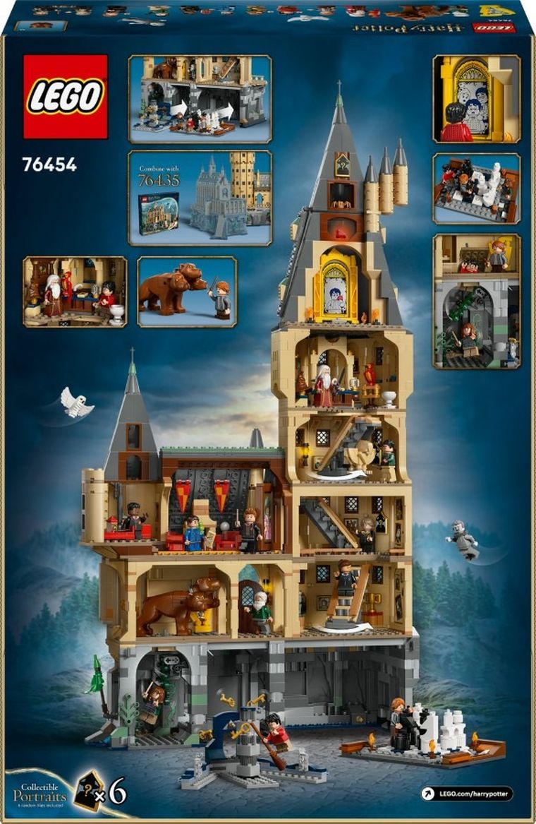 LEGO Harry Potter TM, Castelul Hogwarts: Turnul principal, 76454