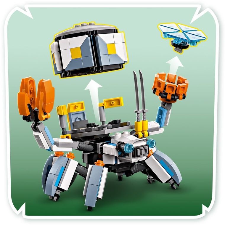 LEGO Horizon Adventures, Aloy si Varl vs. Shell-Walker si Sawtooth, 77037