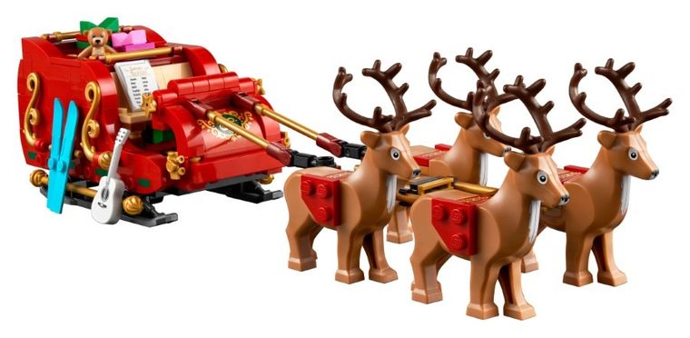 LEGO Iconic, Sania lui Mos Craciun, 40499