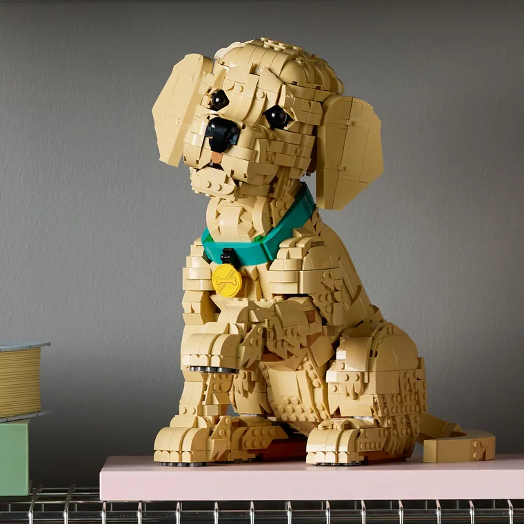 LEGO Icons, Catelus Golden Retriever, 11384