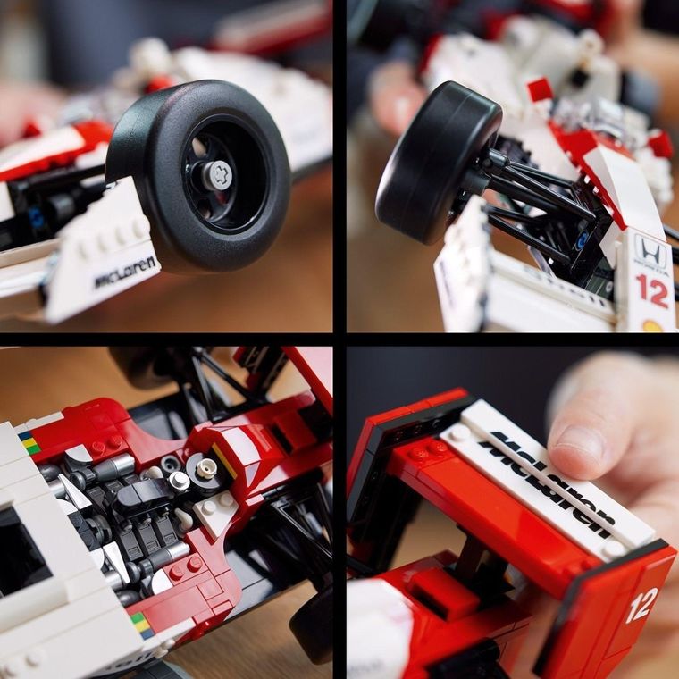 LEGO Icons, McLaren MP4/4 si Ayrton Senna, 10330