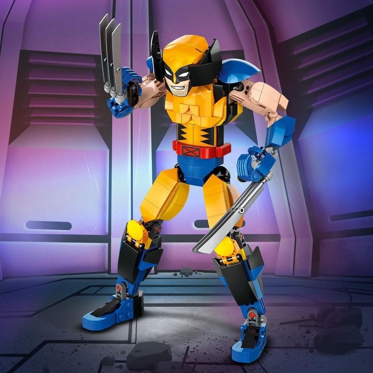 LEGO Marvel, Figurina de constructie Wolverine, 76257