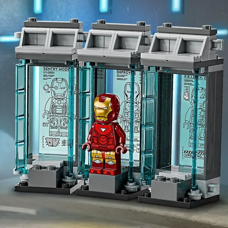 LEGO Marvel, Laboratorul lui Iron Man: Sala armurilor, 76315