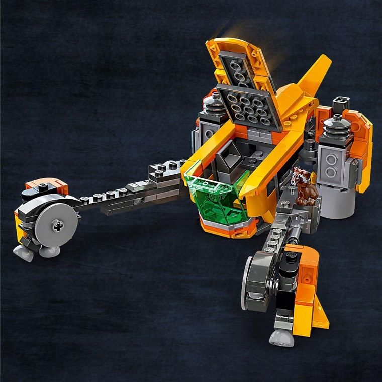 LEGO Marvel, Nava lui Baby Rocket, 76254