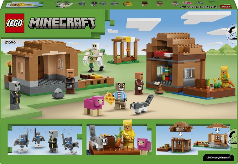 LEGO Minecraft, Atacul Evocatorilor asupra satului, 21596
