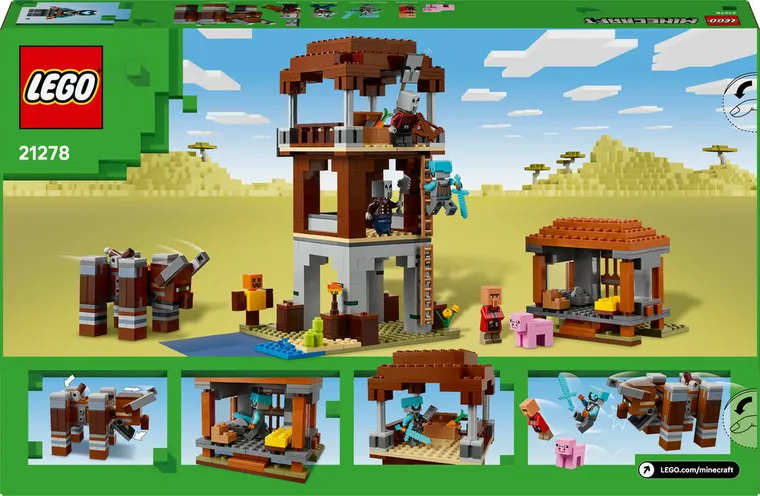 LEGO Minecraft, Avanpostul Jefuitorului si Distrugator, 21278