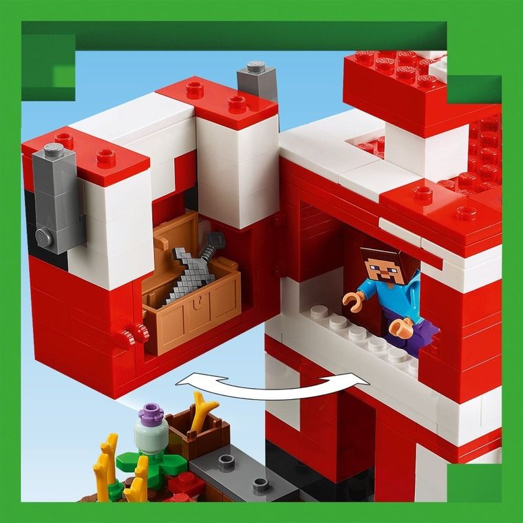 LEGO Minecraft, Casa Ciuper-vaca, 21270