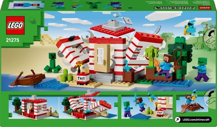 LEGO Minecraft, Casa TNT din jungla, 21275