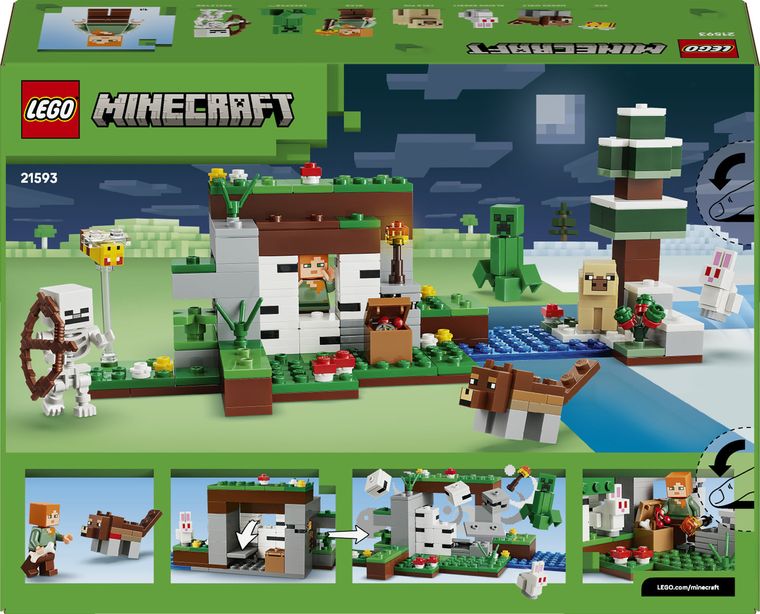 LEGO Minecraft, Prima aventura pe timp de noapte, 21593