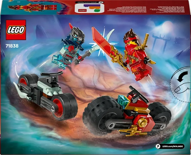 LEGO Ninjago, Cursa de viteza cu motocicleta lui Kai, 71838