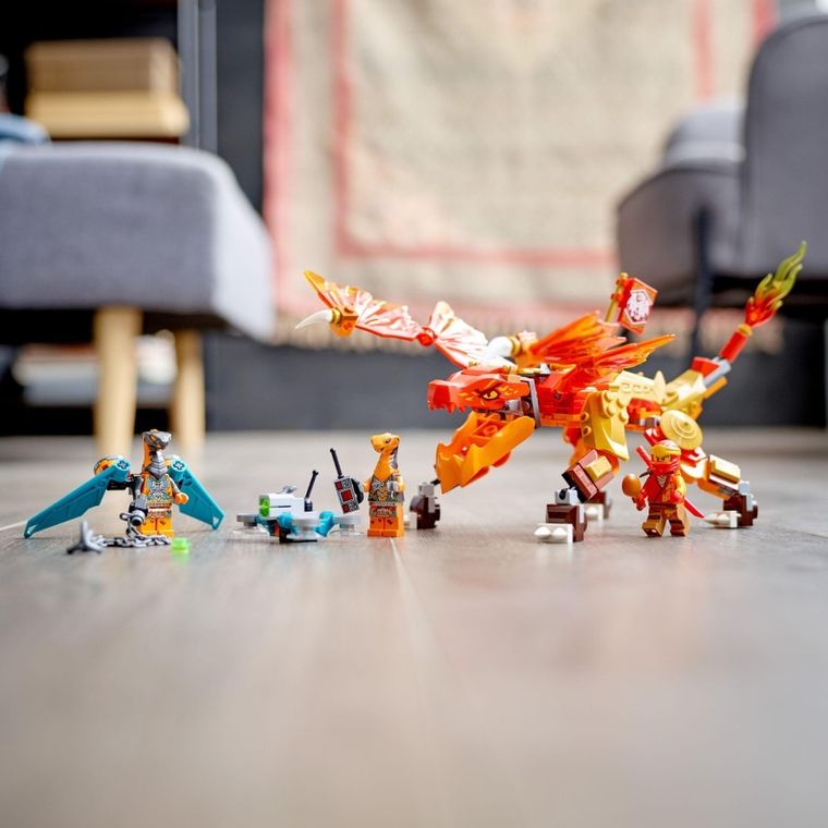 LEGO NINJAGO, Dragonul EVO de Foc al lui Kai, 71762 - smyk.ro