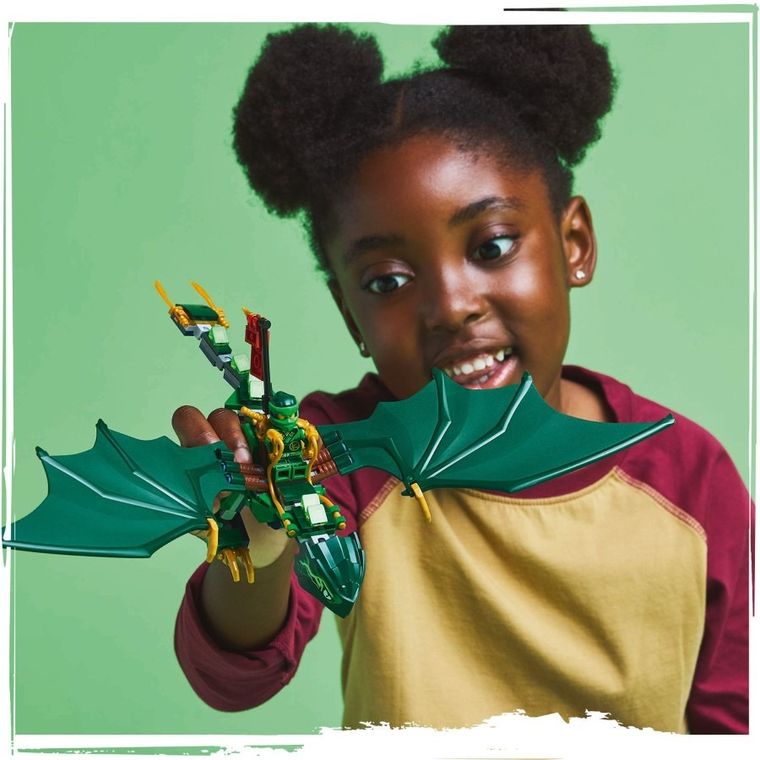 LEGO NINJAGO, Dragonul Padure Verde al lui Lloyd, 71829