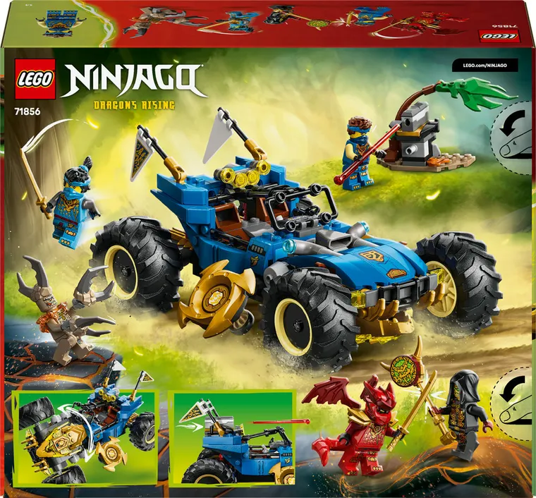 LEGO NINJAGO, Masina transformabila a lui Jay, 71856
