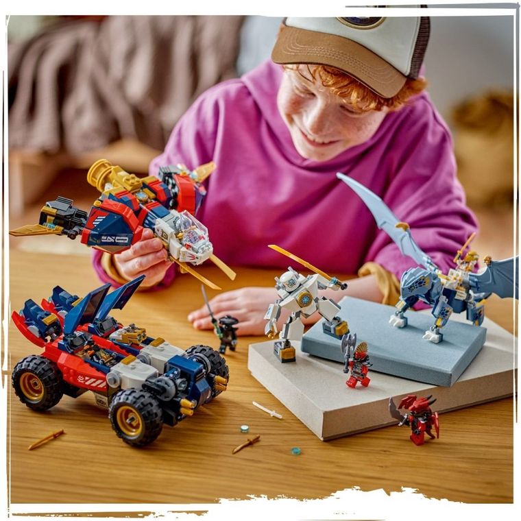 LEGO NINJAGO, Ultrarobotul combinat al lui Zane, 71834