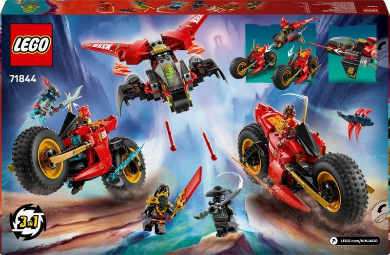 LEGO Ninjago, Vehicul de lupta ninja, 71844 - smyk.ro