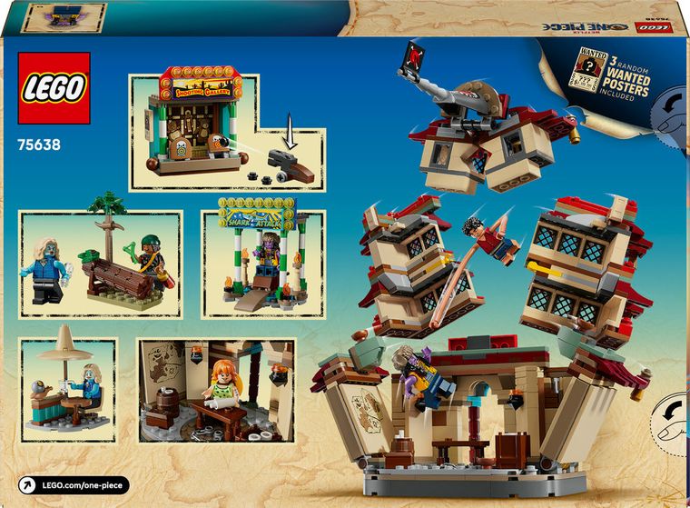 LEGO ONE PIECE, Batalia din Parcul Arlong, 75638