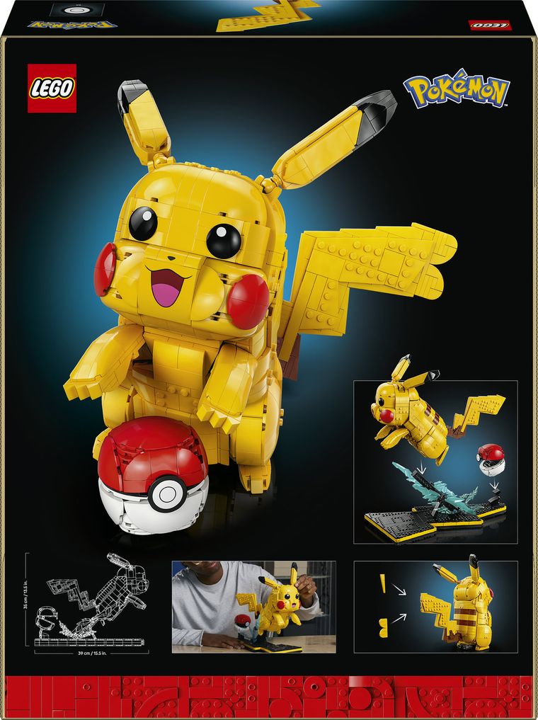 LEGO Pokémon, Pikachu si Poké Ball, 72152