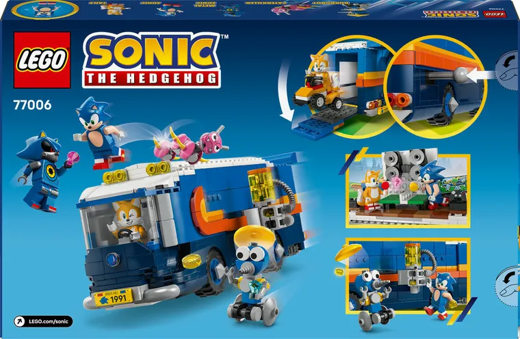 LEGO Sonic, Camionul de comanda al echipei Sonic, 77006