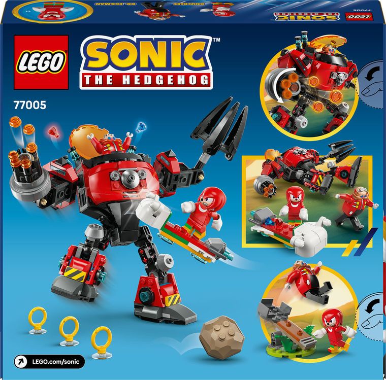 LEGO Sonic, Knuckles vs. Dr. Eggman si robotul Egg Crusher, 77005