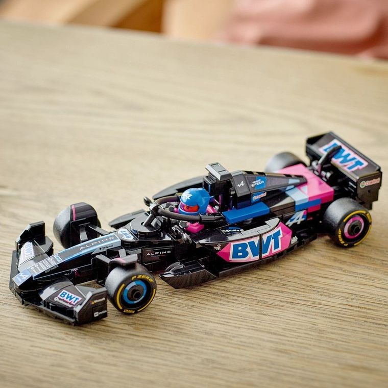 LEGO Speed Champions, Masina de curse BWT Alpine F1 Team A524, 77248