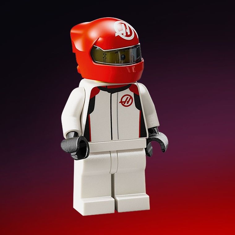 LEGO Speed Champions, Masina de curse MoneyGram Haas F1 Team VF-24, 77250
