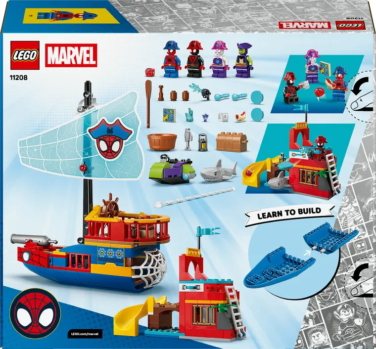 LEGO Spidey, Corabia de pirati a echipei lui Spidey, 11208