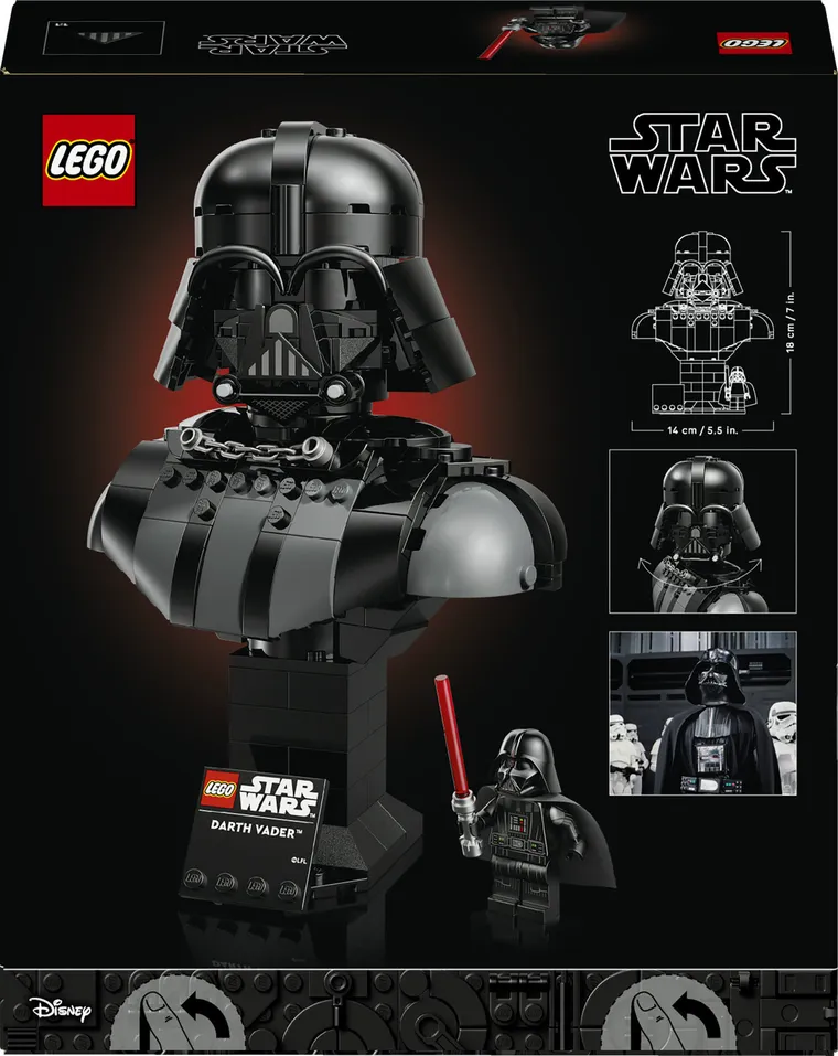 LEGO Star Wars, Bustul lui Darth Vader, 75439