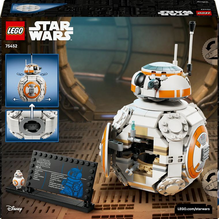 LEGO Star Wars, Droid Astromech BB-8, 75452